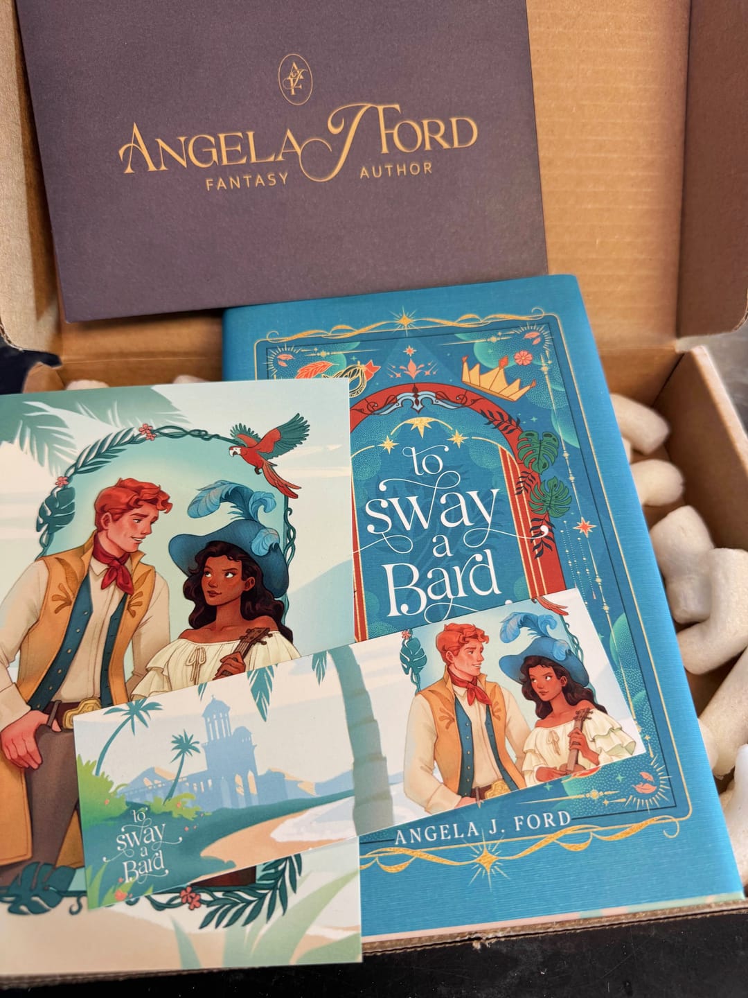 Customer photo review of To Sway A Bard: A Thief x Sheriff Fantasy Romance