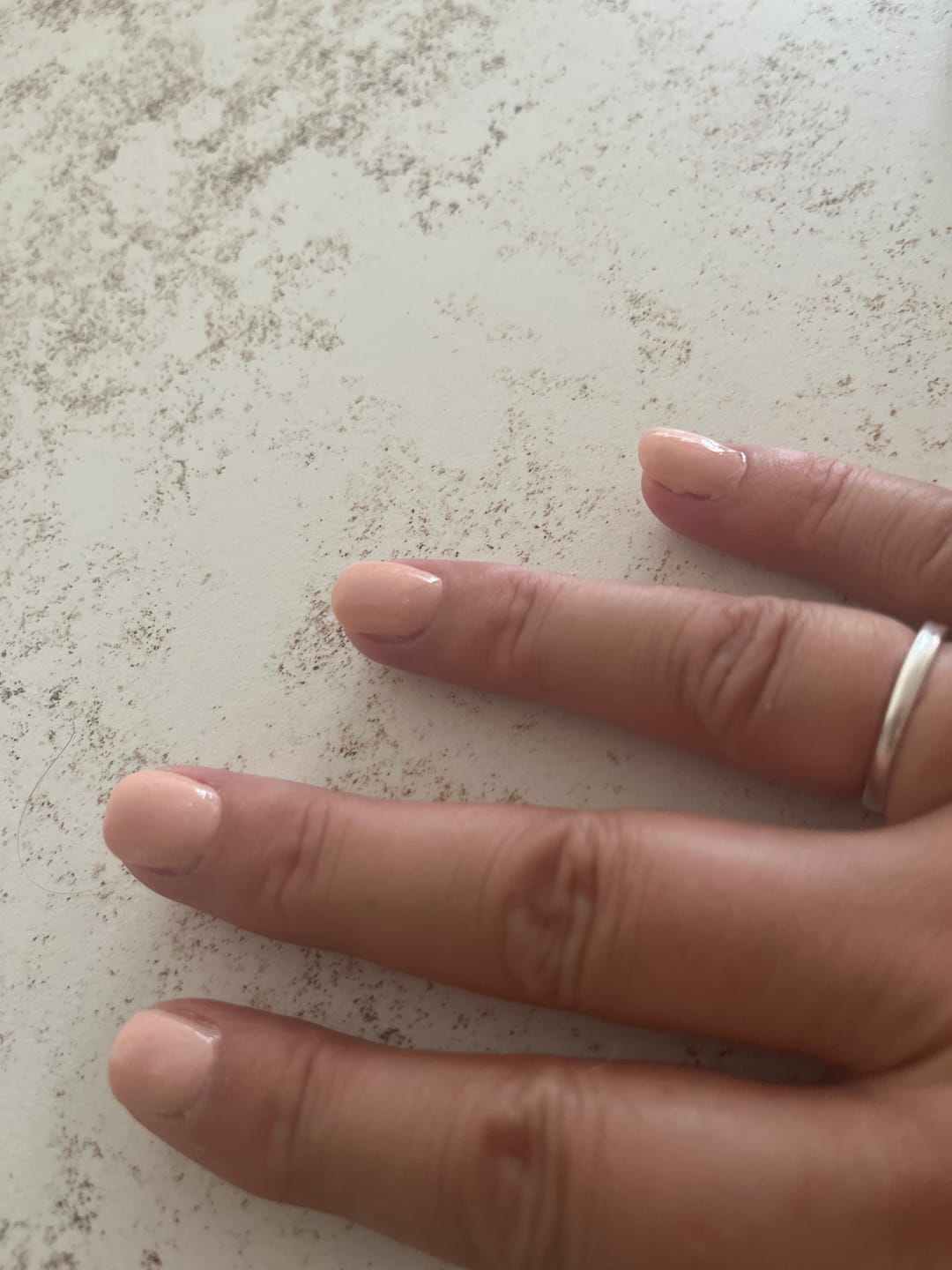 Customer photo review of Warm Nude Dipping Powder