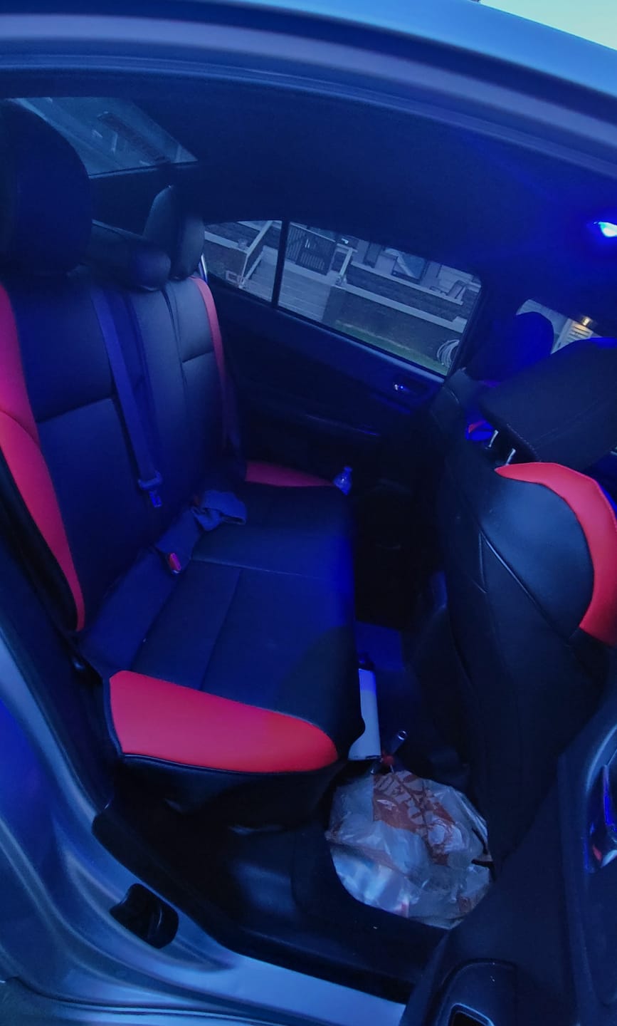 Customer photo review of 2015-21 Subaru WRX / STi Custom Leather Seat Covers