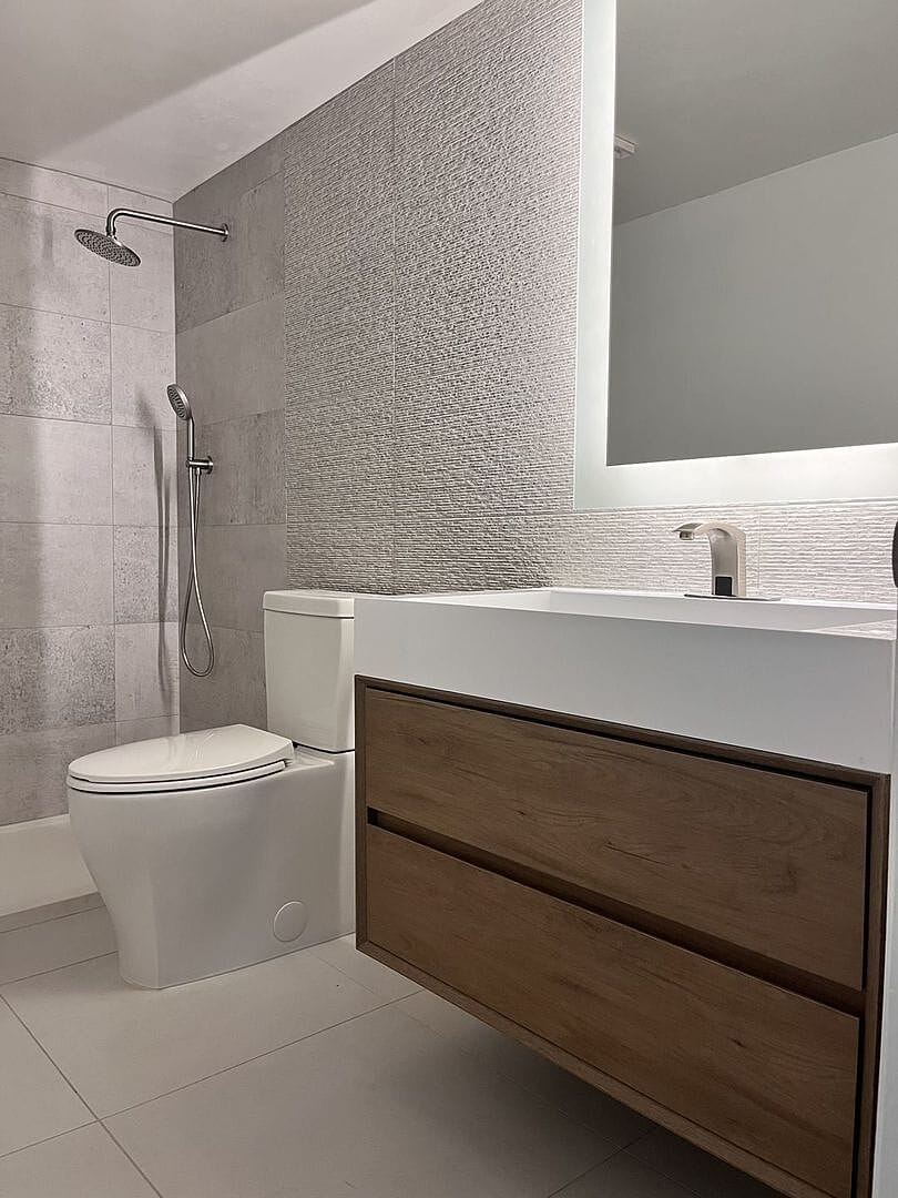 Customer photo review of Halo 36” Floating Bathroom Vanity