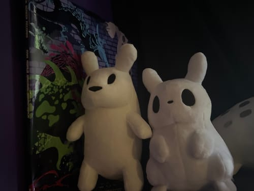 Customer photo review of Rain World - Slugcat Plush