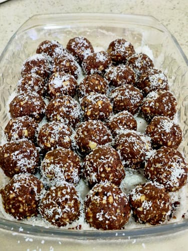Customer photo review of Bliss Ball Mix: Vegan Protein Ball Mix
