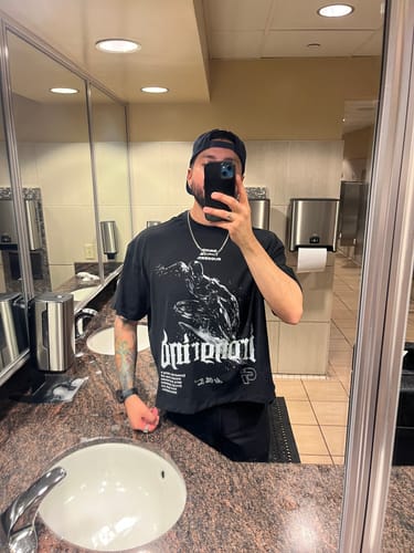 Customer photo review of [Limited Edition] 'Silver Surfer' Box T-Shirt