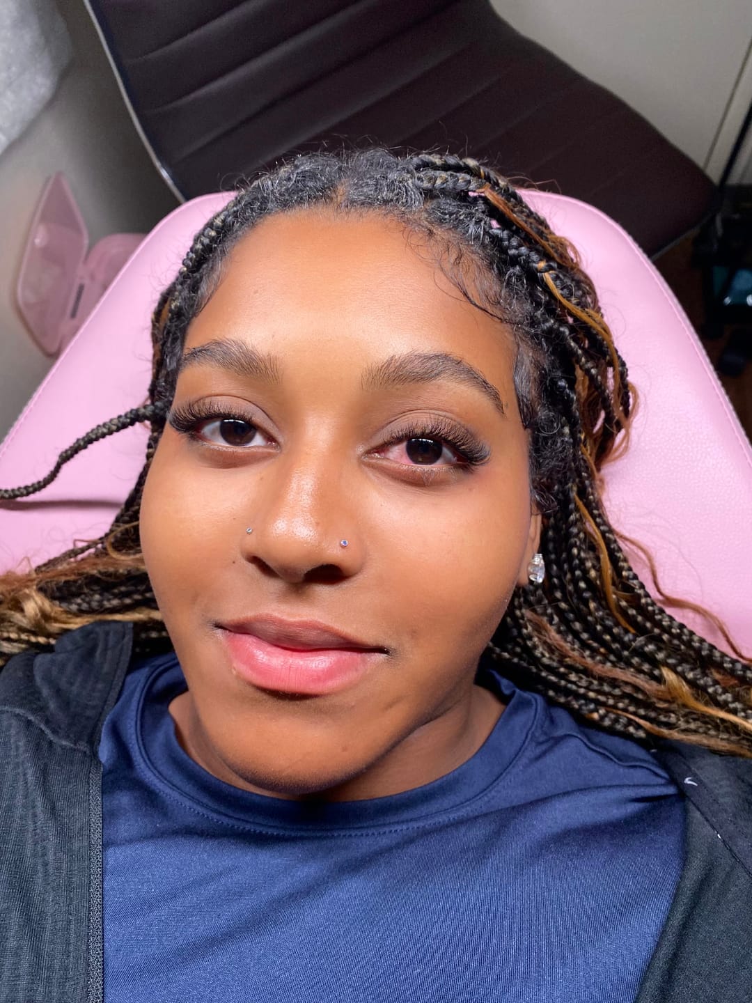Customer photo review of 4D W Lash Extension