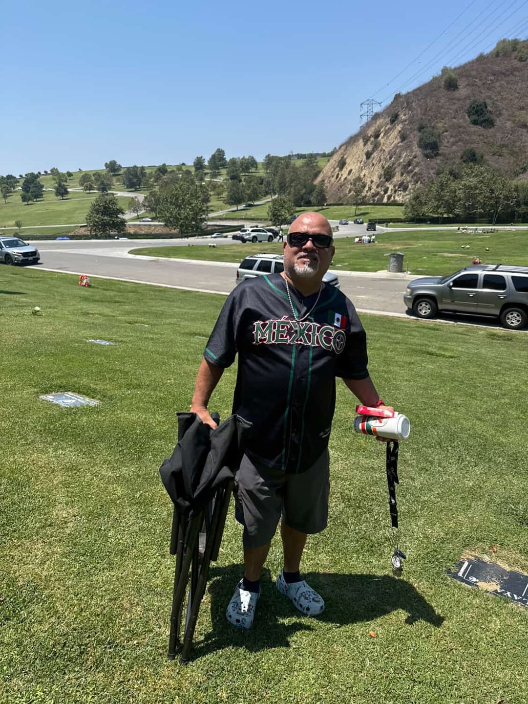 Customer photo review of Mexico Heritage Custom Baseball Jersey