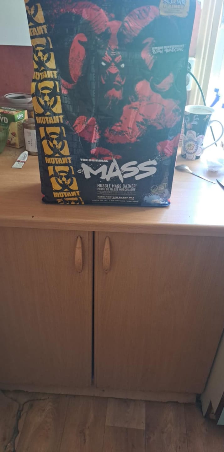 Customer photo review of Mutant Mass (6.8 kg)