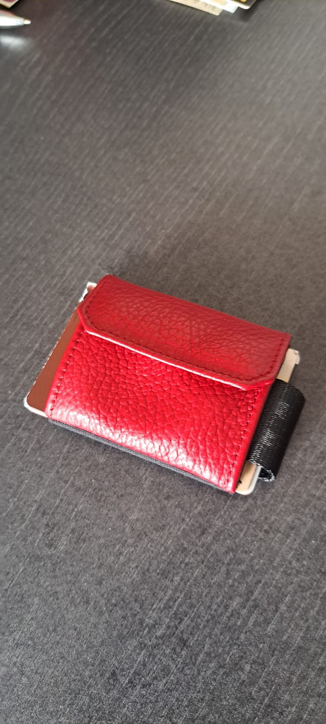 Customer photo review of Nano Boy Pocket slim wallet with leather coin pocket Ladies Edition