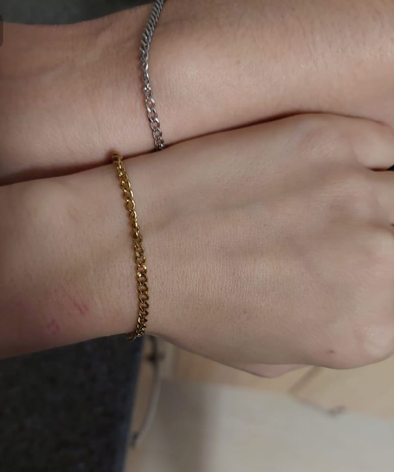 Customer photo review of Kit Bracelets Permanents Éternel