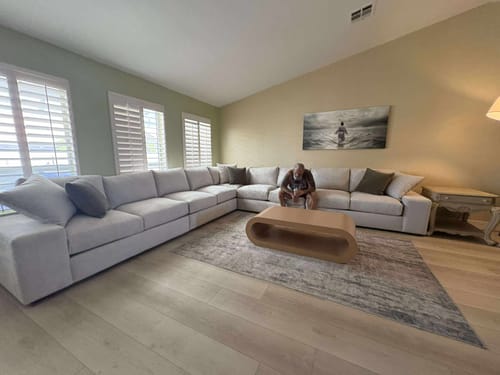 Customer photo review of Walking on Water - Faith Wall Art VIII