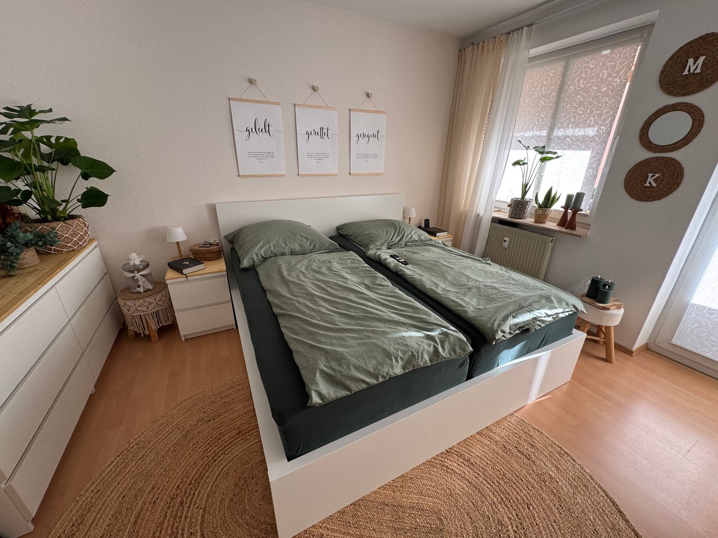 Customer photo review of Poster "geliebt gerettet gesegnet" · 3er Set · Bibelverse