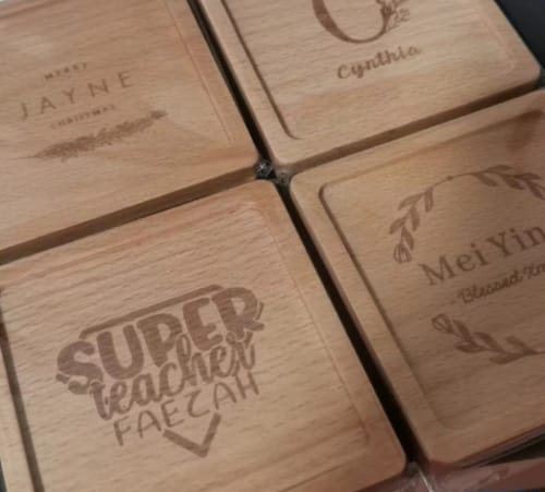 Customer photo review of Cloudray EC-30 30W CO2 Laser Marking Engraver