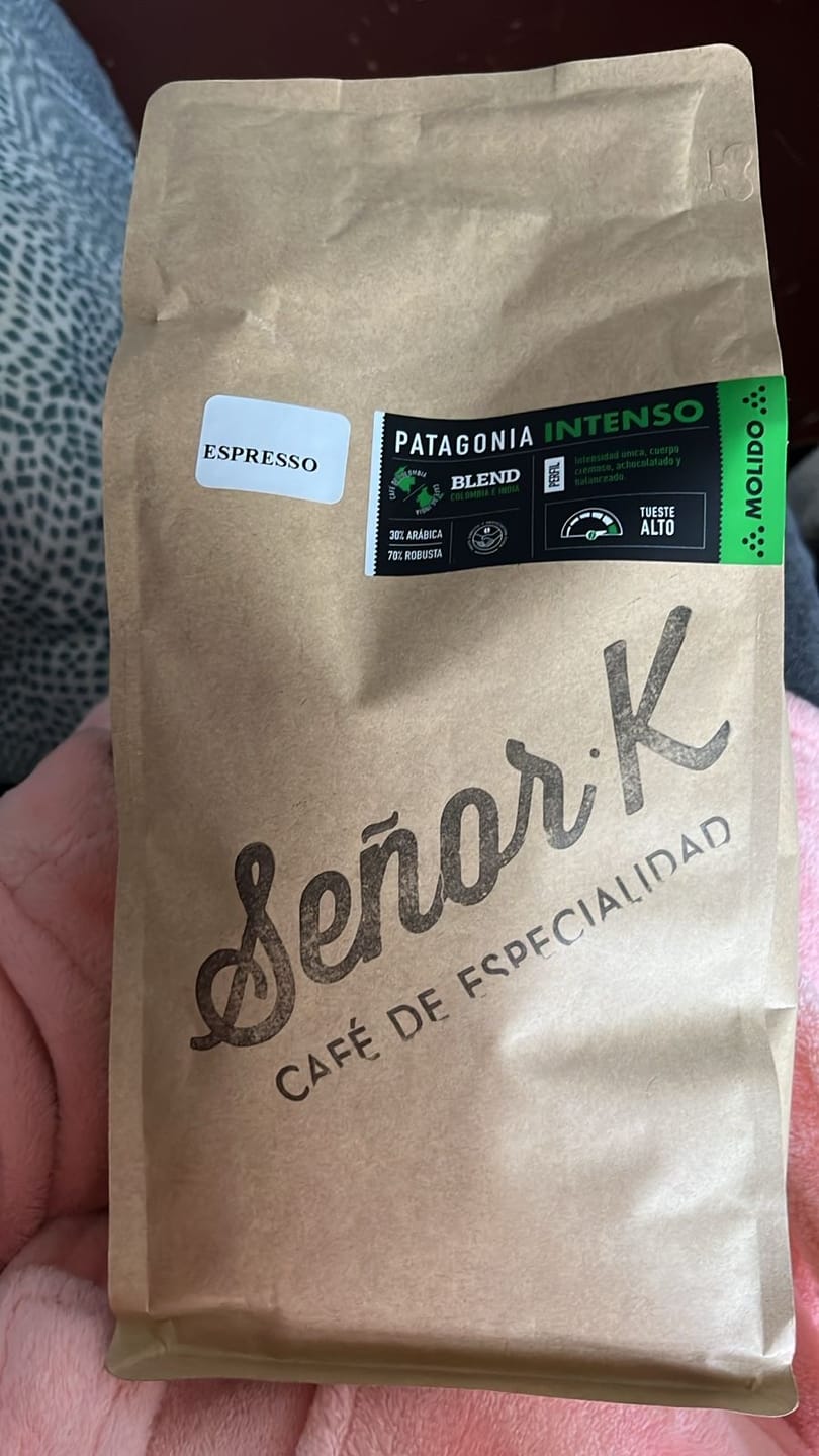 Customer photo review of Blend Patagonia Intenso Bolsa 1 KG | MOLIDO