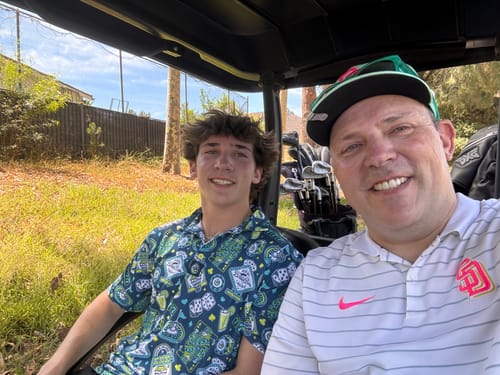 Customer photo review of High Roller Polo Blue