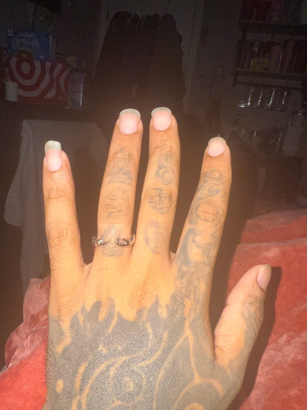 Customer photo review of Creation of Adam Ring