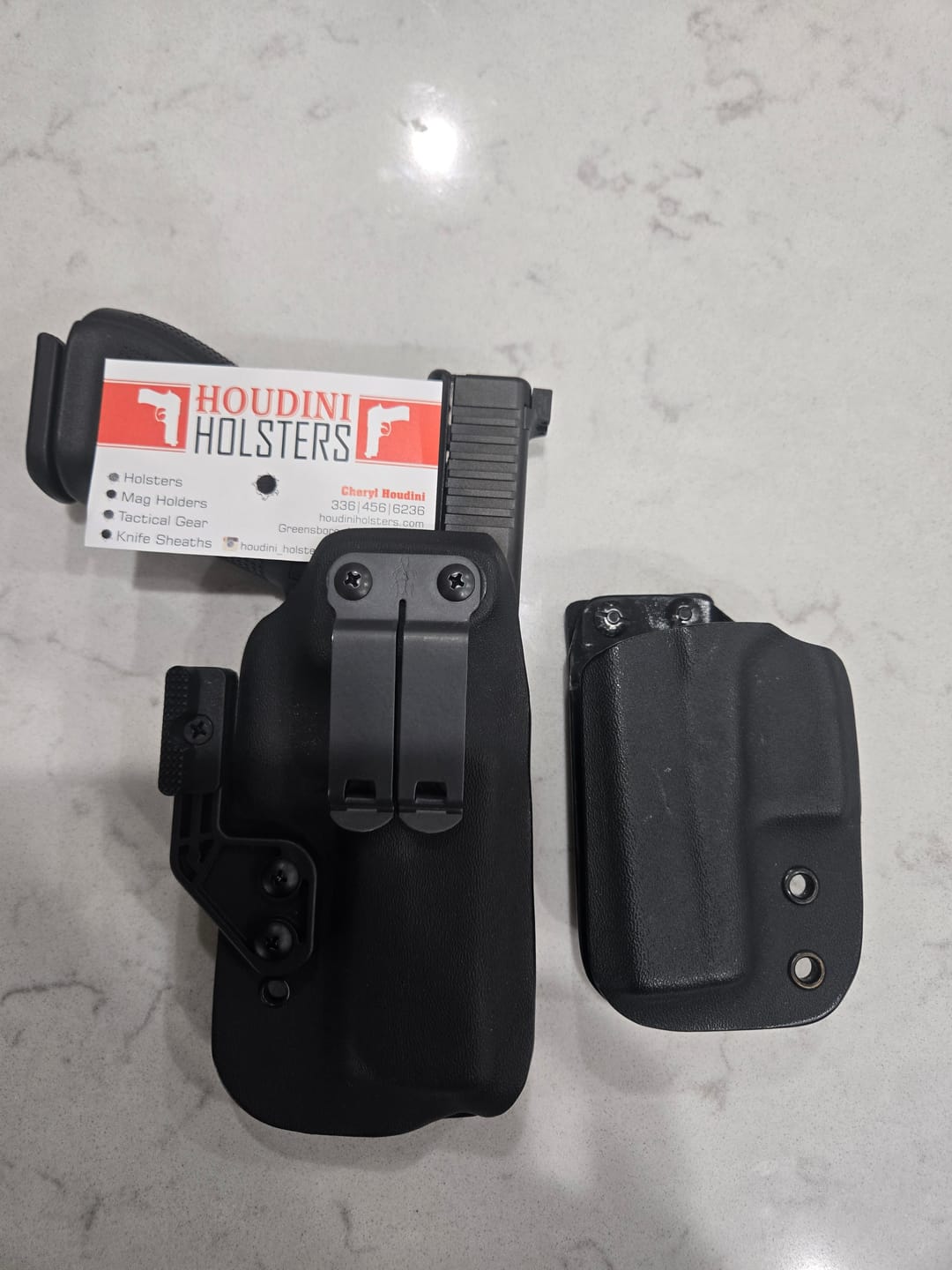 Customer photo review of Breakout 2.0 IWB Holster For Comfort and Concealment