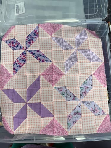 Customer photo review of Mrs Quilty Subscription Box 5