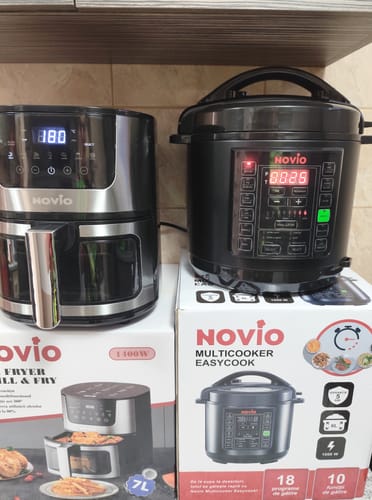 Customer photo review of PACHET PROMO: Air Fryer + Multicooker Novio