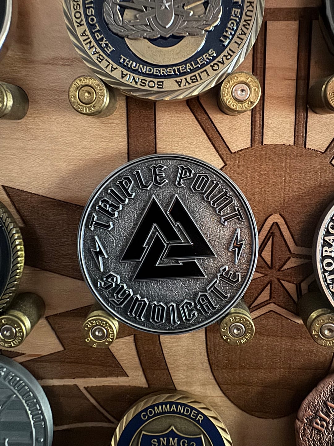 Customer photo review of SYNDICATE CHALLENGE COIN