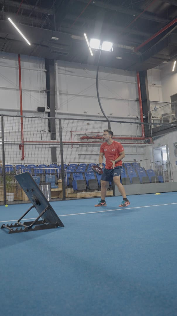 Customer photo review of Voon Padel-Tenis Smart Rebounder