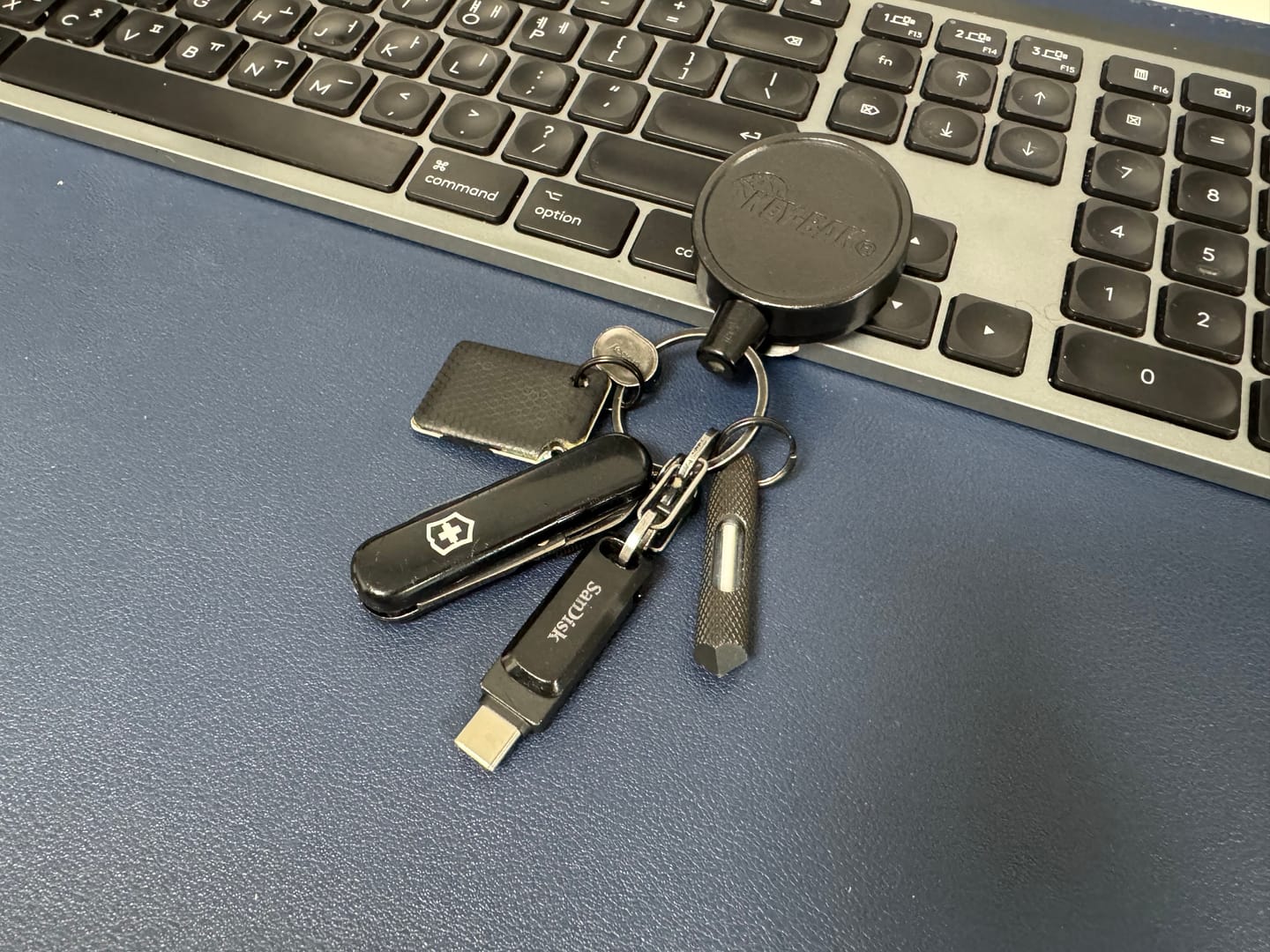 Customer photo review of The Knurled Edition Glow Fob