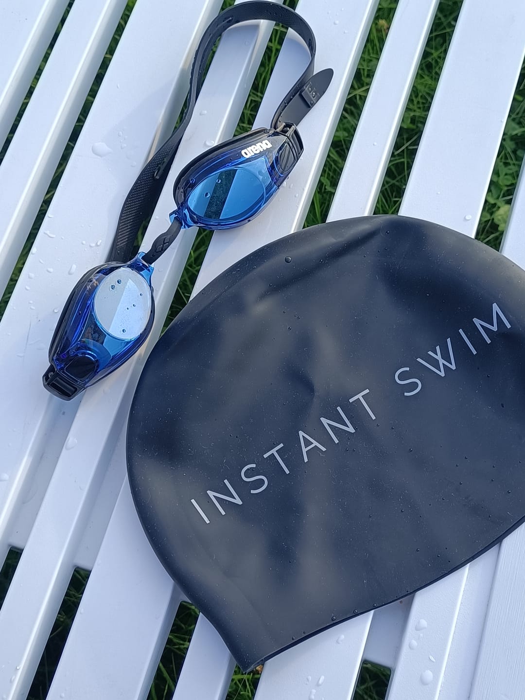 Customer photo review of Seamless Swim Cap