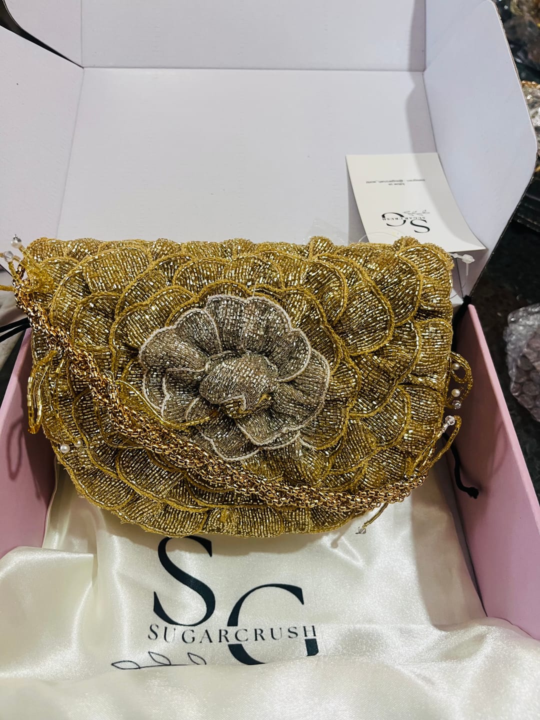 Customer photo review of FRIDA FLAP BAG