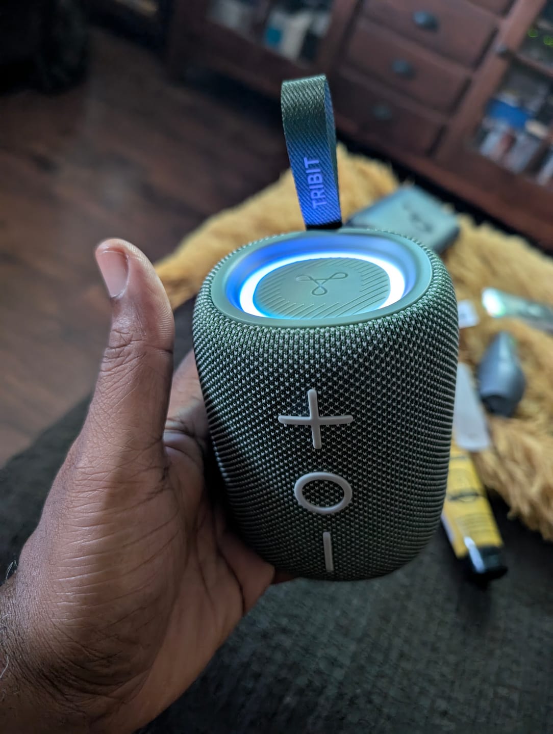 Customer photo review of TRIBIT StormBox Mini+ Portable Bluetooth Speaker