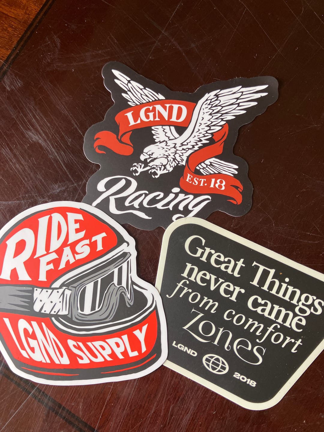 Customer photo review of The Decal Collection - 10 Pack