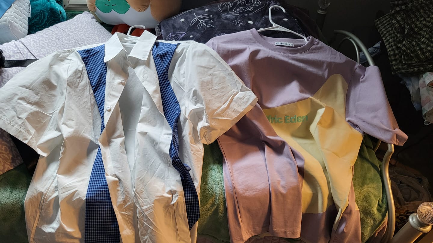 Customer photo review of Aelfric Eden Incomplete Eden Star Tee