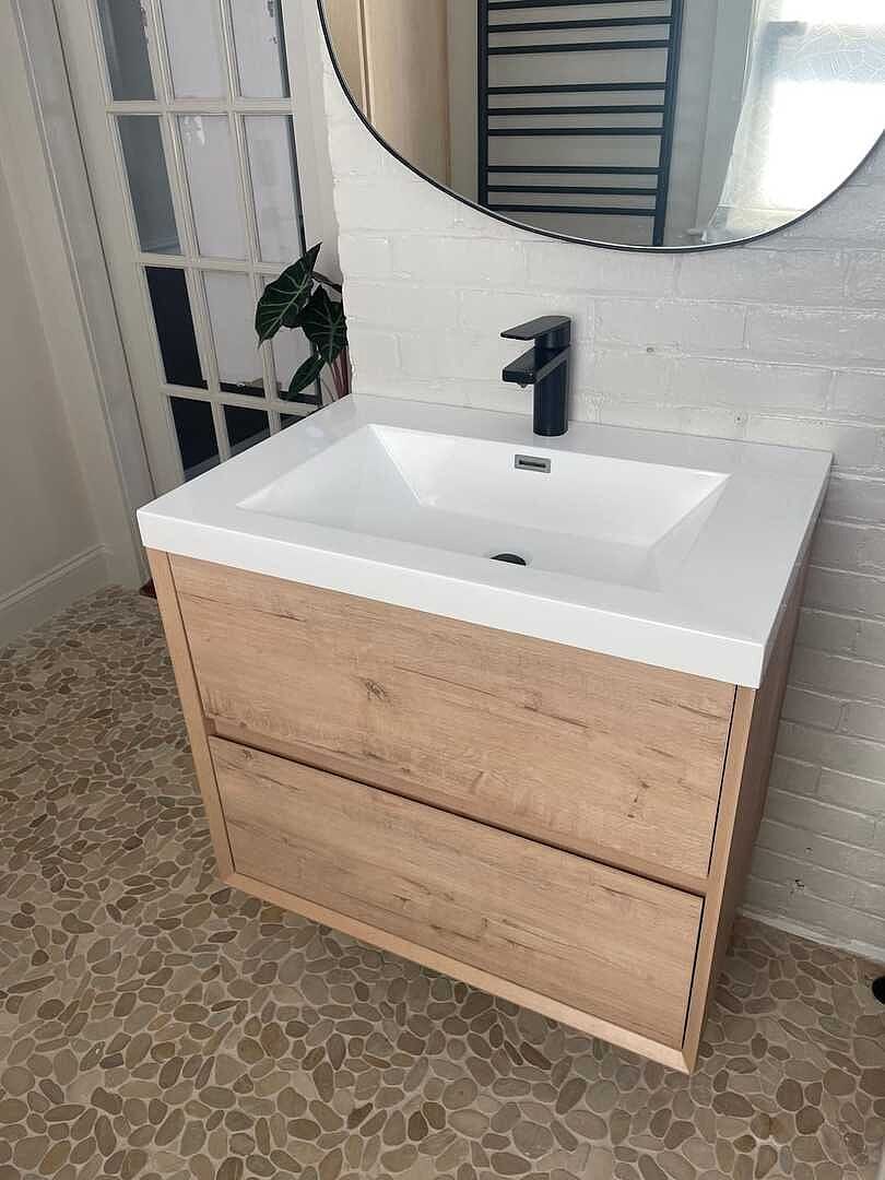 Customer photo review of Fiora 30" Floating Bathroom Vanity