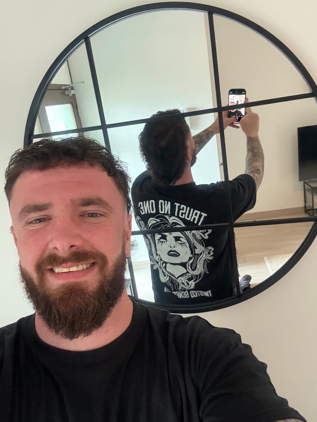 Customer photo review of Medusa Oversized T-shirt