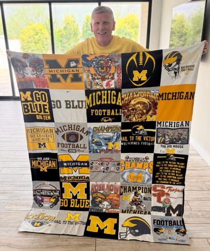 undefined review of Premium T Shirt Quilt image 1 out of 1