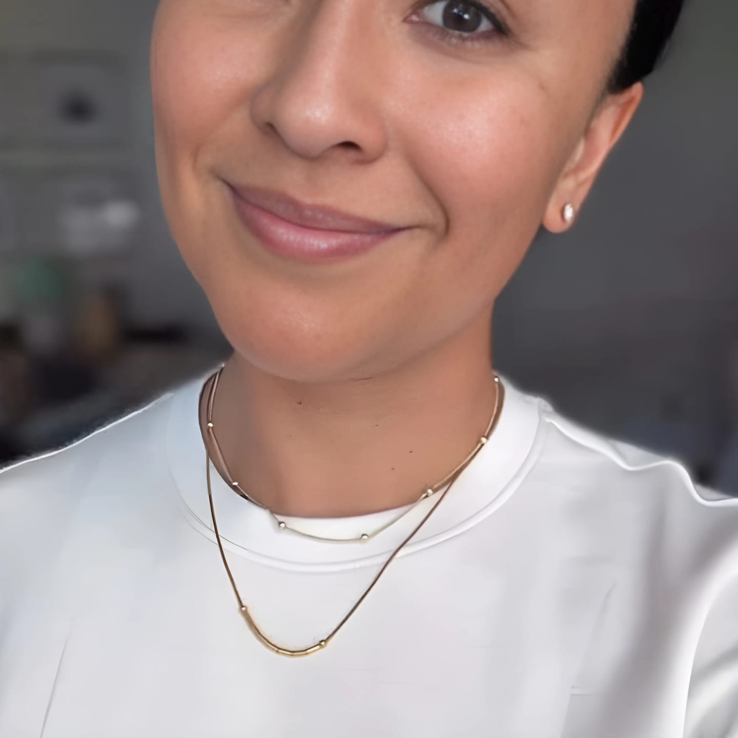 Customer photo review of Collier en code Morse