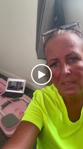 Customer video review of Pilates Reformer Ring