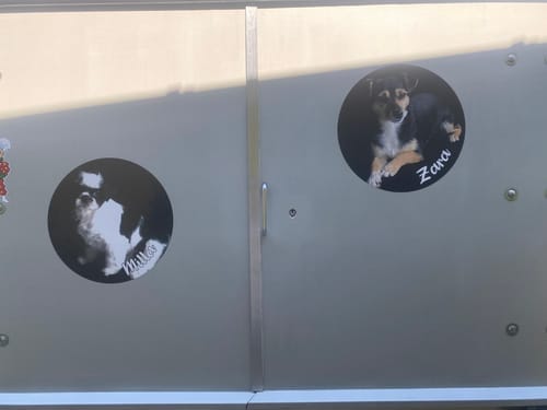 Customer photo review of Your photo -  Personalized Car Sticker