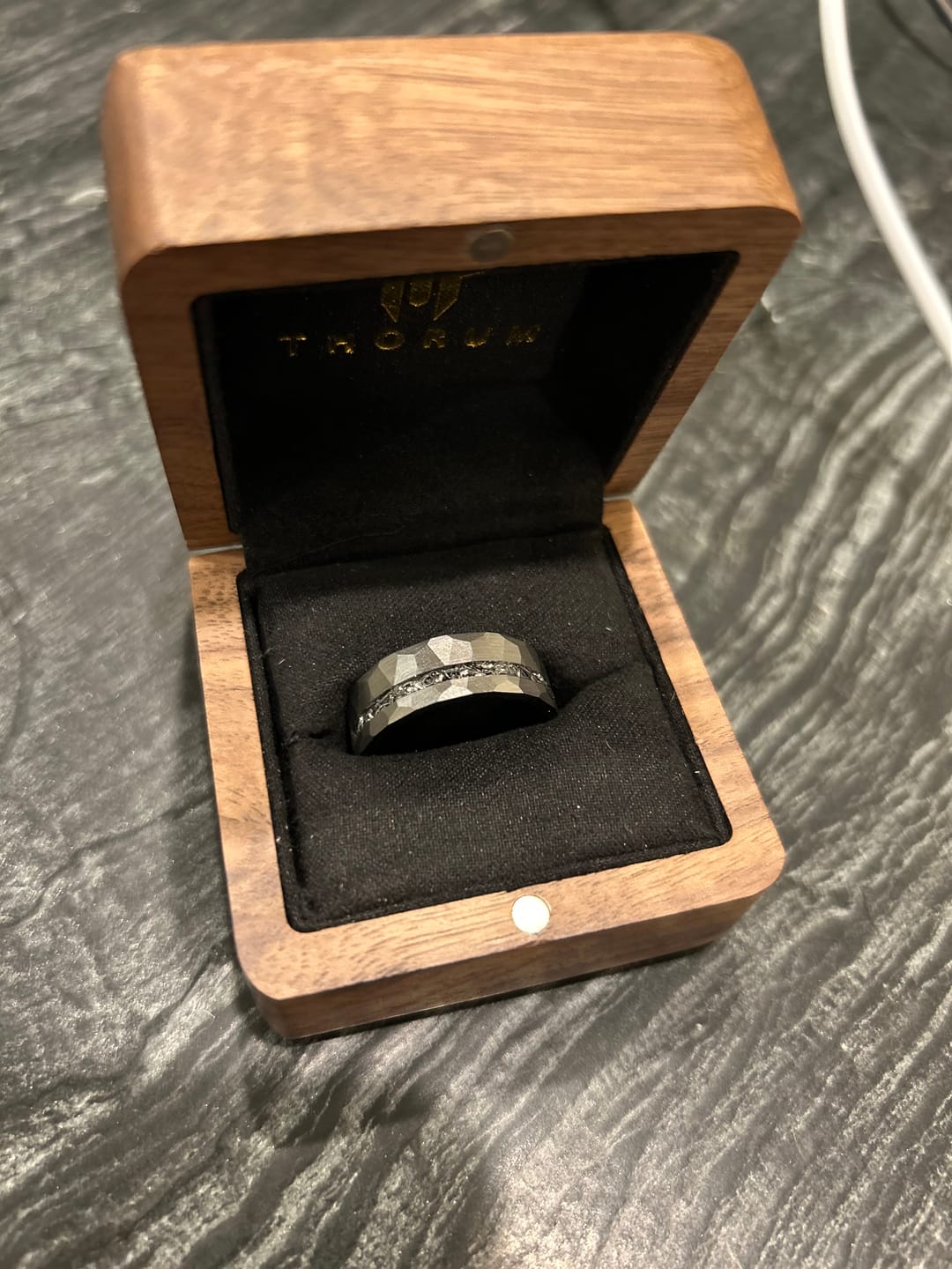 Customer photo review of Hammered Meteorite
