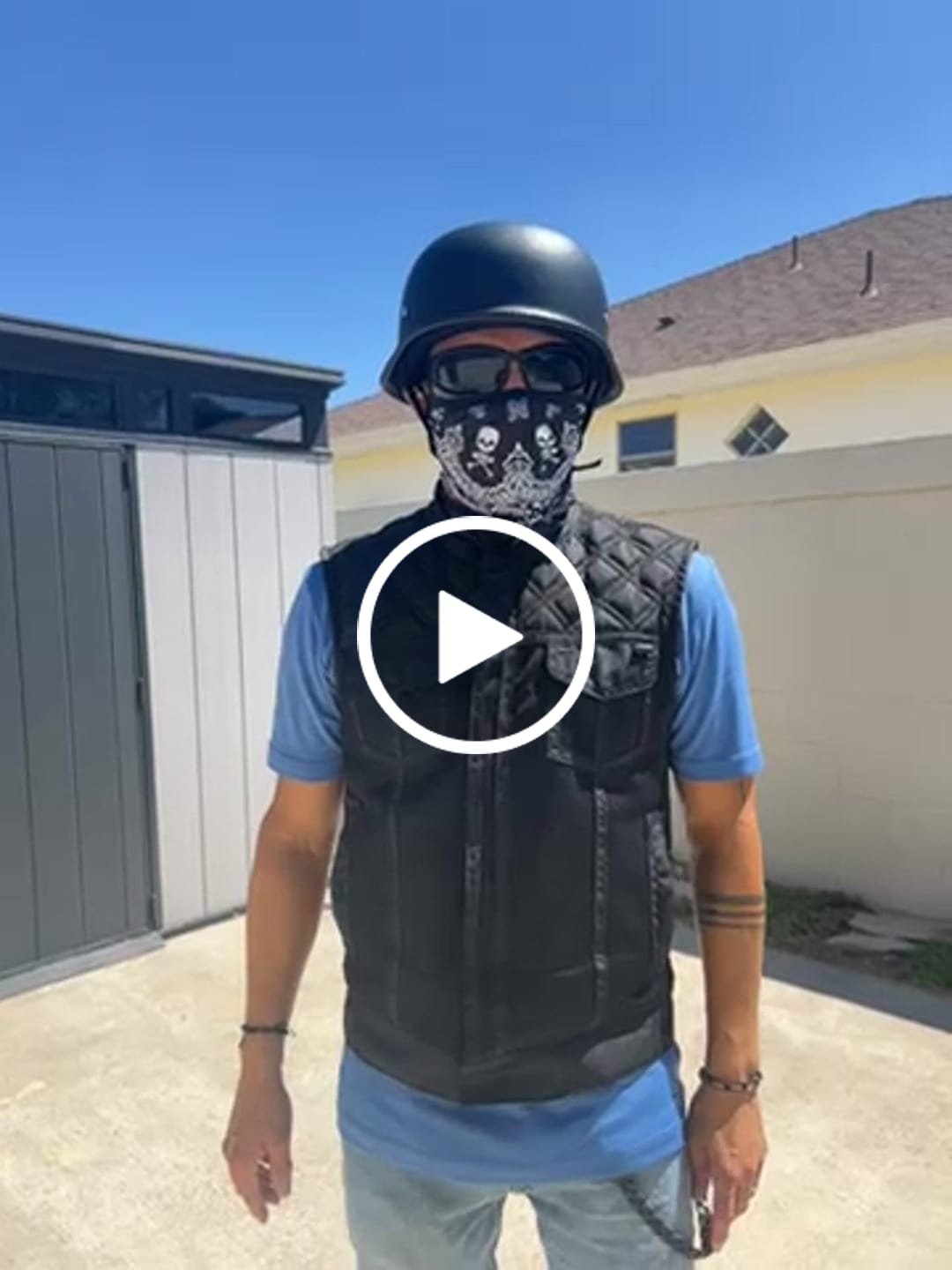 Customer video review of Lightweight Mayan DOT Germanator Helmet / Matte Black