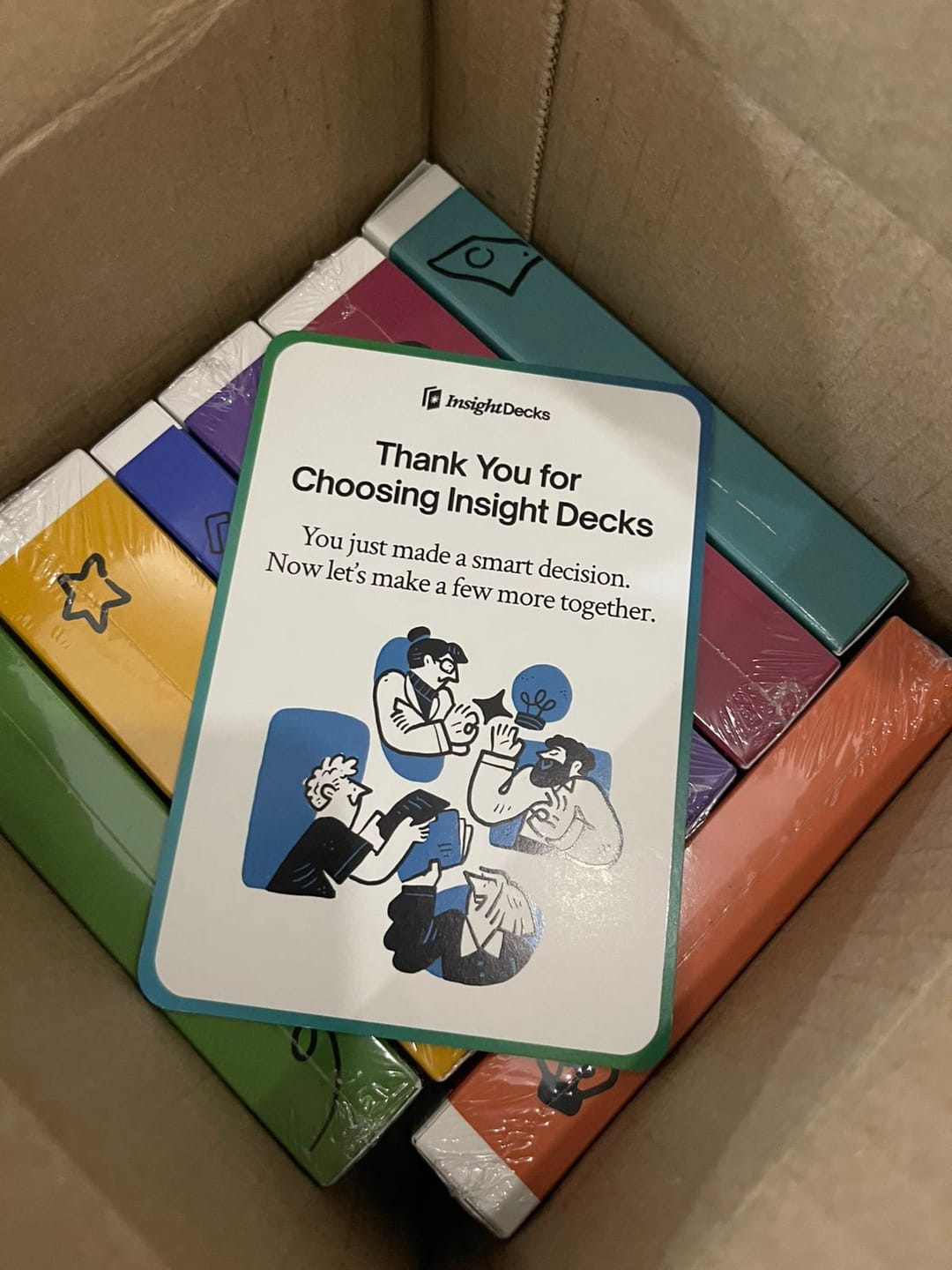Customer photo review of Business Strategy Decks Bundle