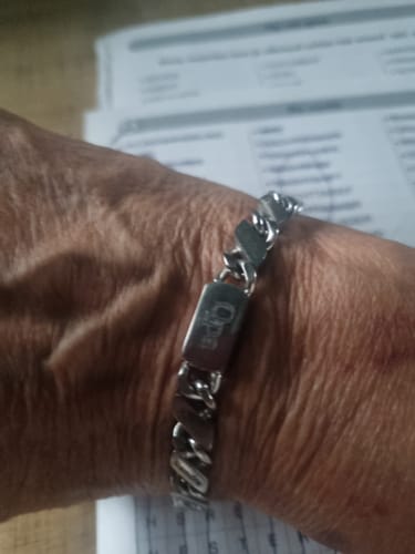 Customer photo review of Familieschakel Armband Voor Hem