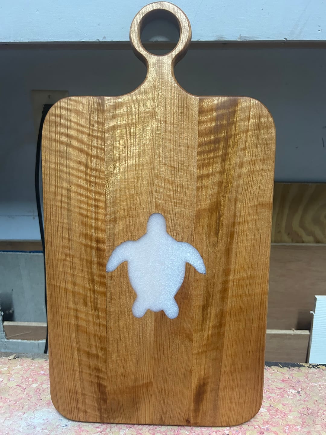 Customer photo review of Set 2 - 6 Bottle Opener Acrylic Router Templates