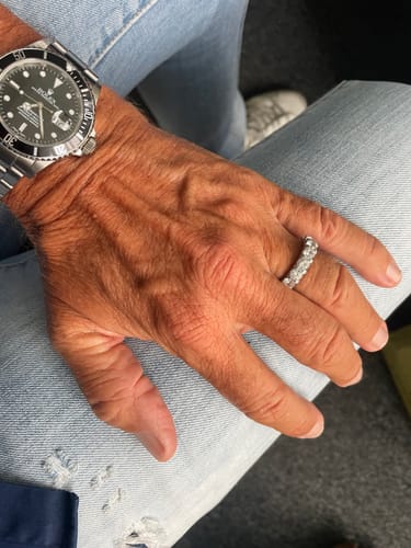 Customer photo review of ICY ICICLE RING.