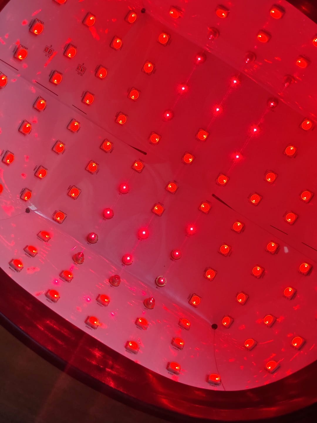 Customer photo review of LED Therapy Cap