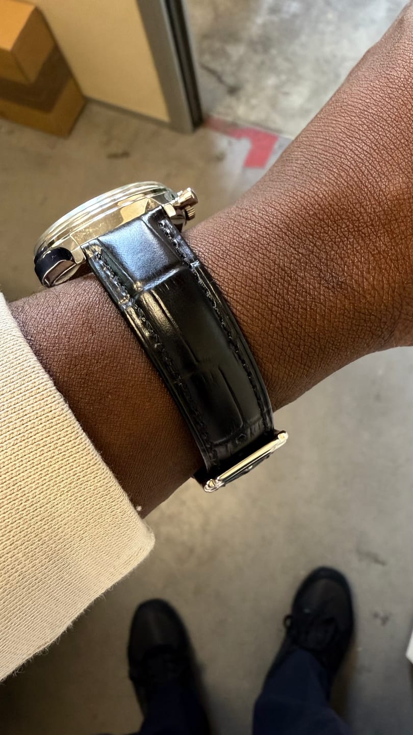 Customer photo review of Leather Strap | Original | Pin Buckle | 18mm/20mm/22mm