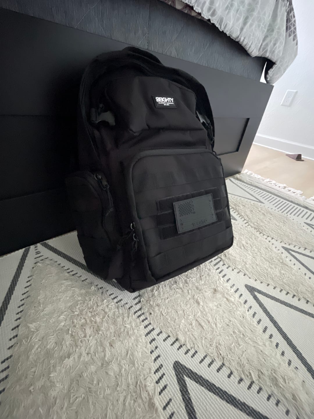 Customer photo review of 80Eighty® Commando Raven Backpack