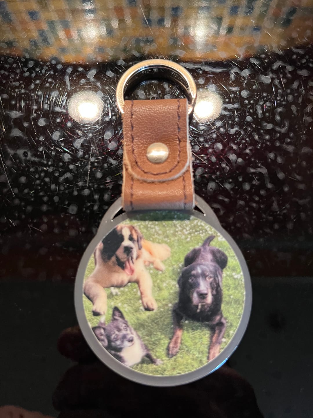 Customer photo review of Foto - Schlüsselanhänger - Hundemutti