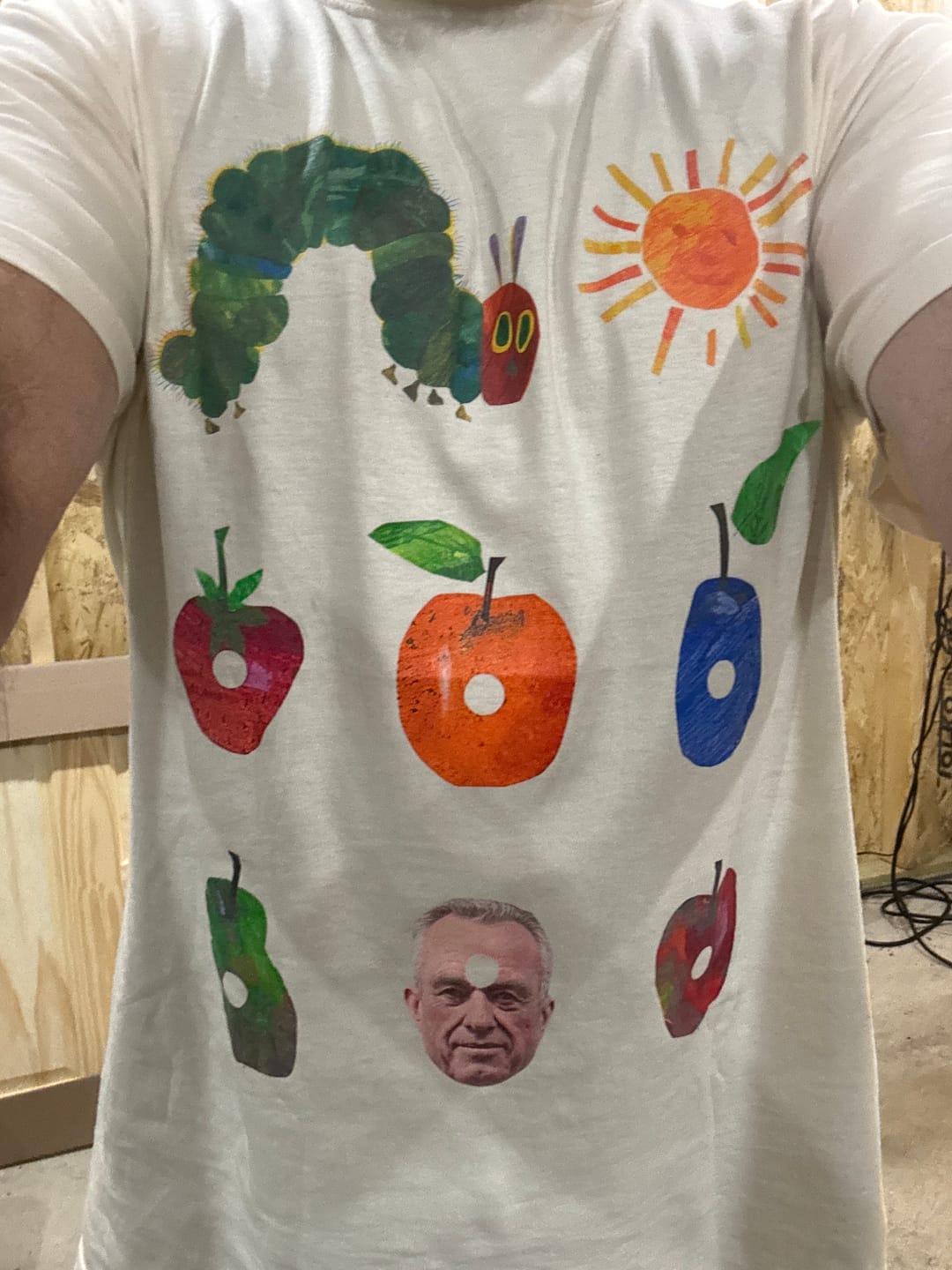 Customer photo review of Comfort Colors Very Hungry Caterpillar - RFK (ships without watermark)