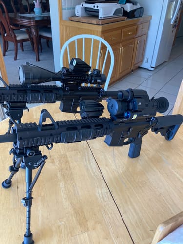 Customer photo review of Reflex Dot Sight with 4 Different Reticle Options in Red or Green (Black or FDE)