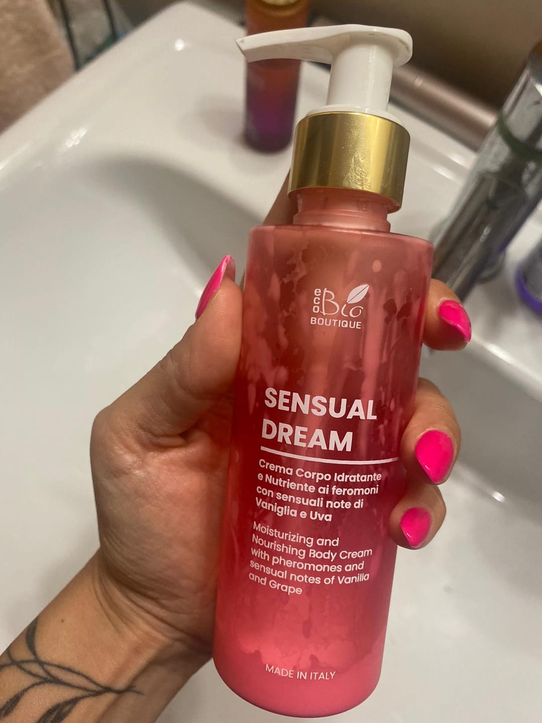 Customer photo review of Sensual Dream - Crema Corpo