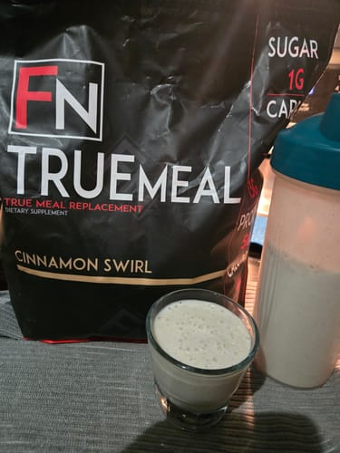 Customer photo review of True Meal Low Carb Meal Replacement