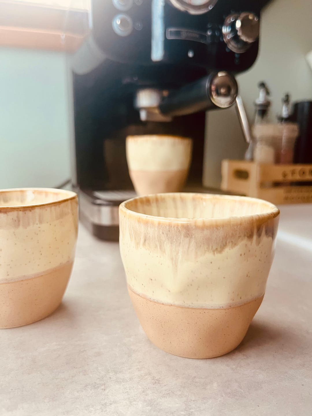Customer photo review of Set 4 Vasos Cerámica